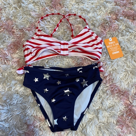 Gymboree Other - NWT Gymboree 5t Americana swimsuit